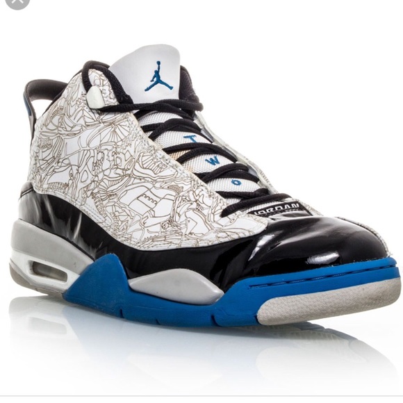 jordan dub zero blue white